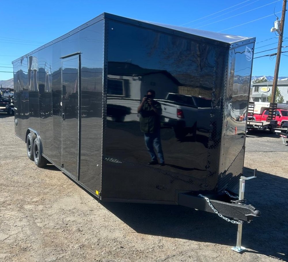 Formula Conquest 8.5x24 Enclosed Trailer - 10K GVWR - Composite Black on Black