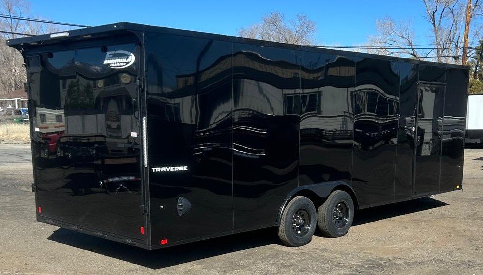 Formula Conquest 8.5x24 Enclosed Trailer - 10K GVWR - Composite Black on Black