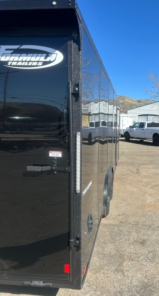 Formula Conquest 8.5x24 Enclosed Trailer - 10K GVWR - Composite Black on Black