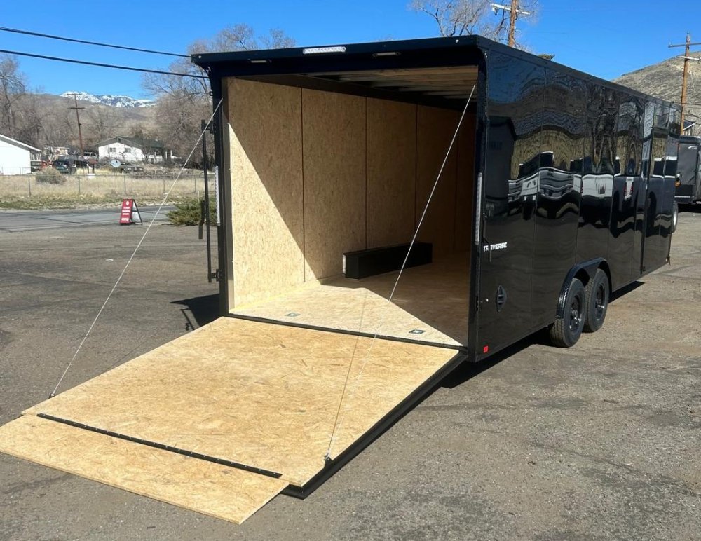 Formula Conquest 8.5x24 Enclosed Trailer - 10K GVWR - Composite Black on Black
