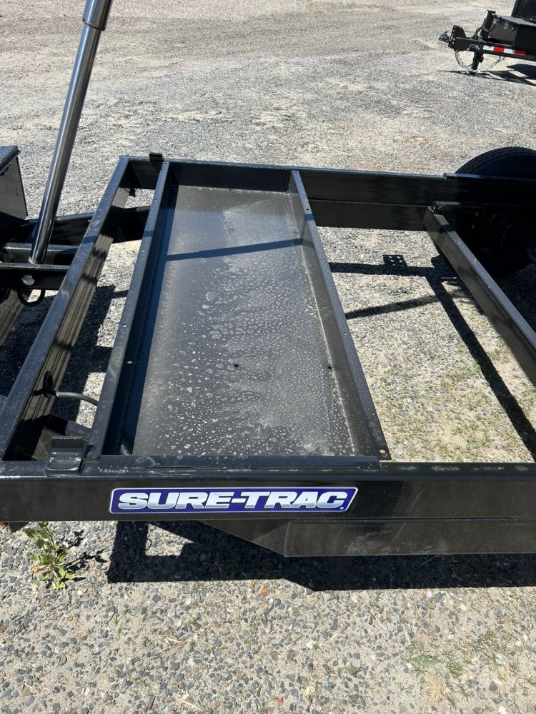 6 x 12 Sure-Trac - SD Low Profile Hydraulic Dump Trailer 10k [Upgraded]