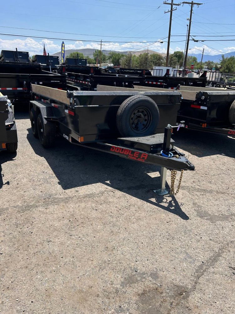6x10 Double A Excel Series - 10K GVWR Low Profile Dump Trailer