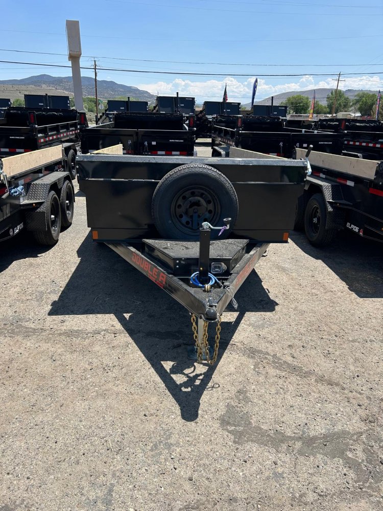 6x10 Double A Excel Series - 10K GVWR Low Profile Dump Trailer