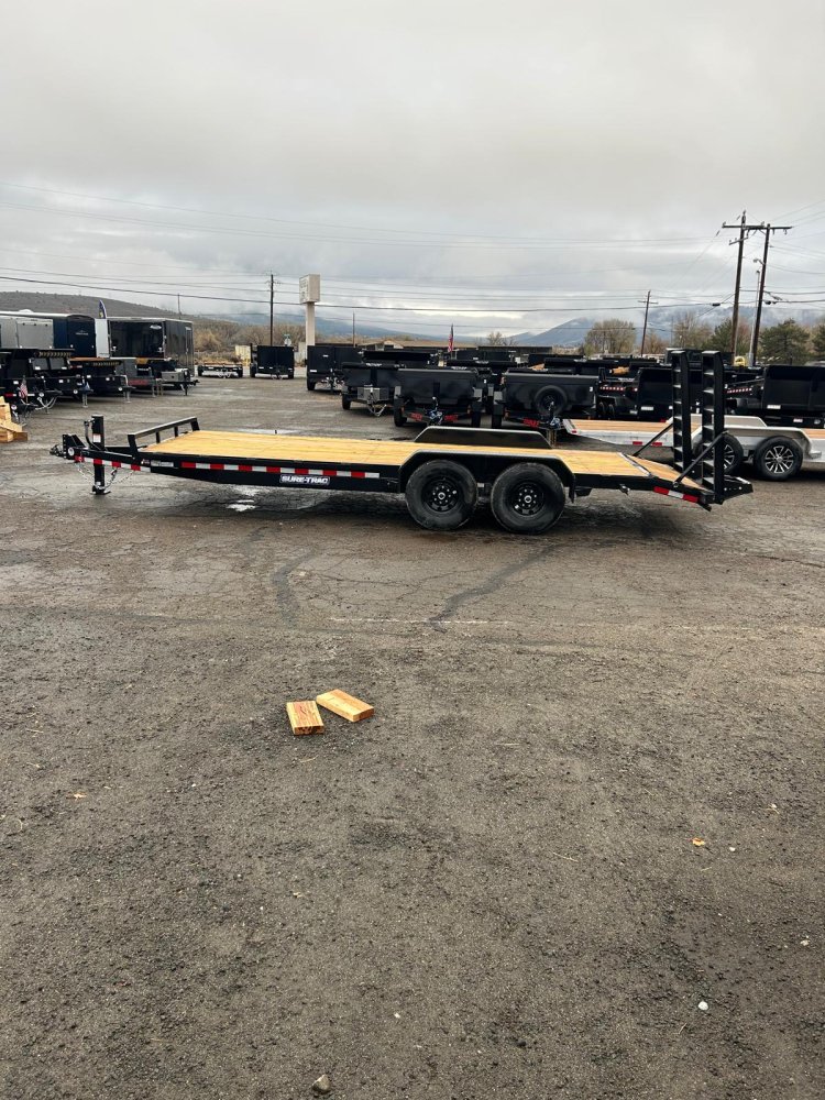 7x20 (18+2) Sure-Trac Equipment Trailer - 14K GVWR | D1 Trailers Carson City, NV