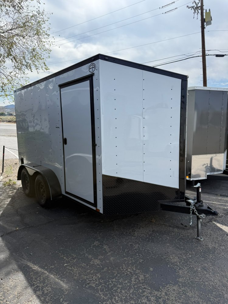 7x12 Cargo King Enclosed Cargo Trailer - White - 7K GVWR | Carson City, NV