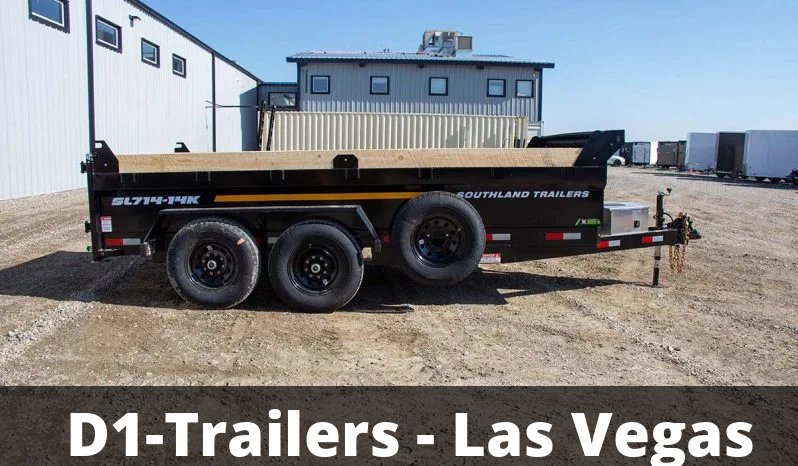 7x14 Southland Dump Trailer 14k GVWR