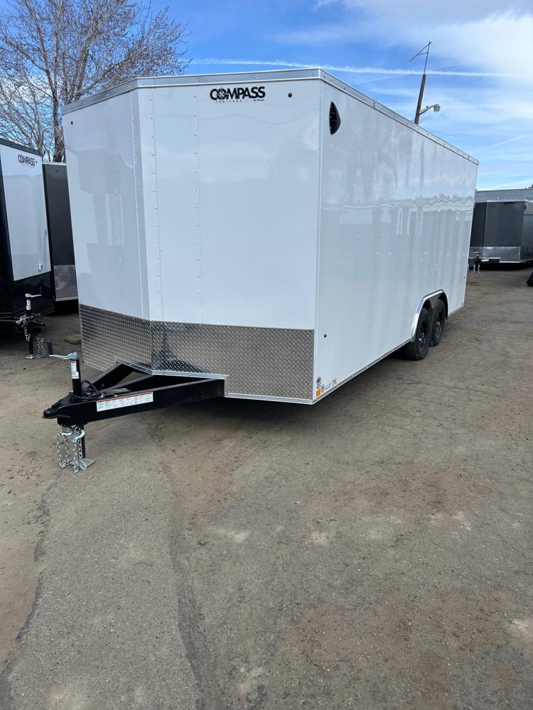 8.5x20 Indigo Flat Top V-Nose Enclosed Car Hauler 10K for Sale | Carson City, NV