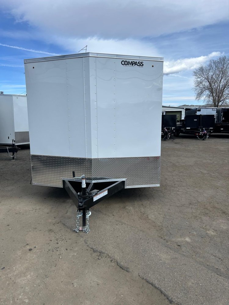 8.5x20 Indigo Flat Top V-Nose Enclosed Car Hauler 10K for Sale | Carson City, NV