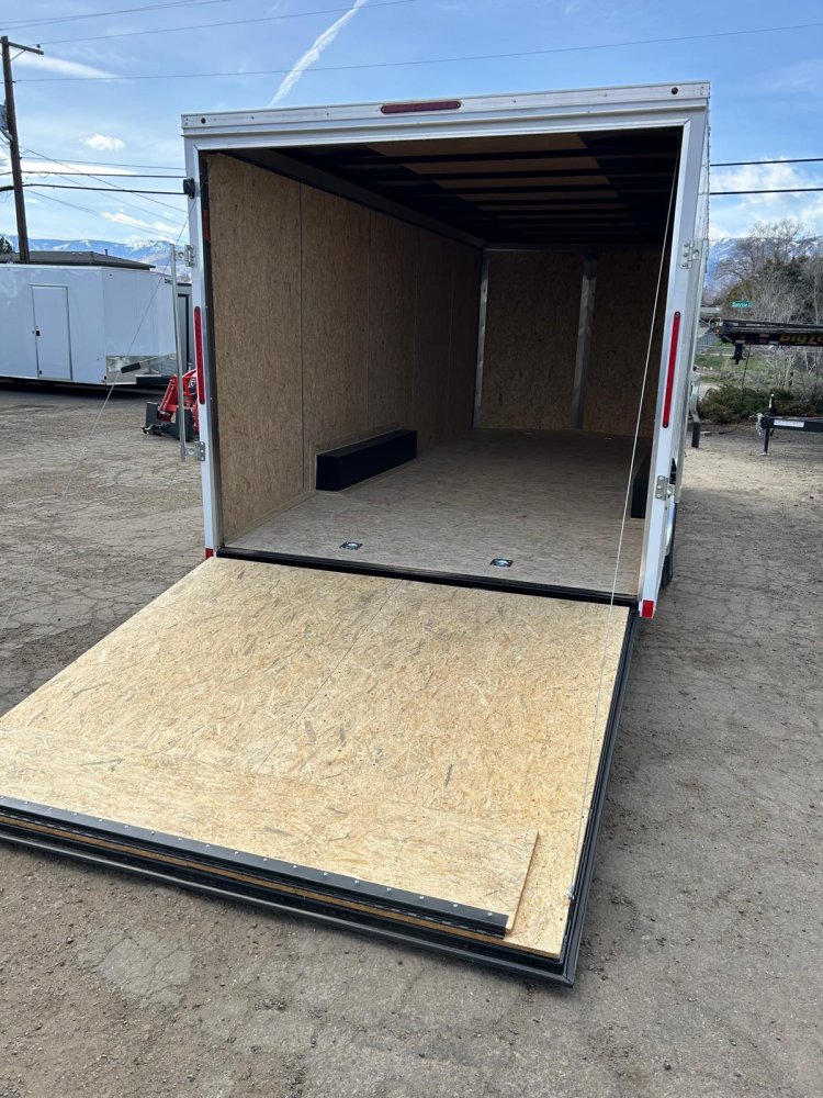 8.5x20 Indigo Flat Top V-Nose Enclosed Car Hauler 10K for Sale | Carson City, NV