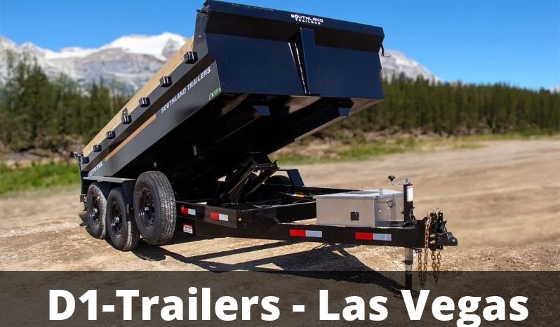 7x14 Southland Dump Trailer 14k GVWR