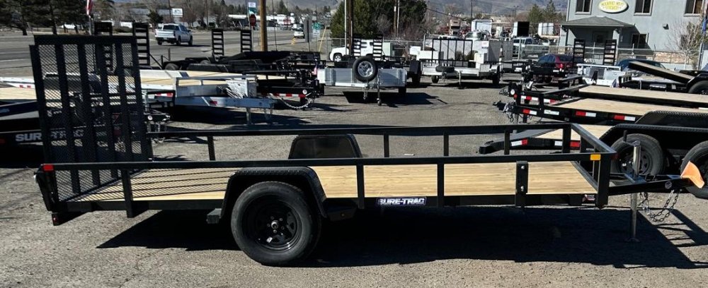 7&times;14 Sure-Trac Tube Top Utility Trailer - 3K GVWR | Carson City, NV