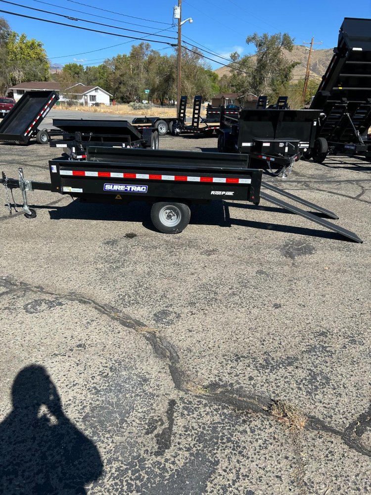 4.5 x 8 Sure-Trac - Utility Dump Trailer