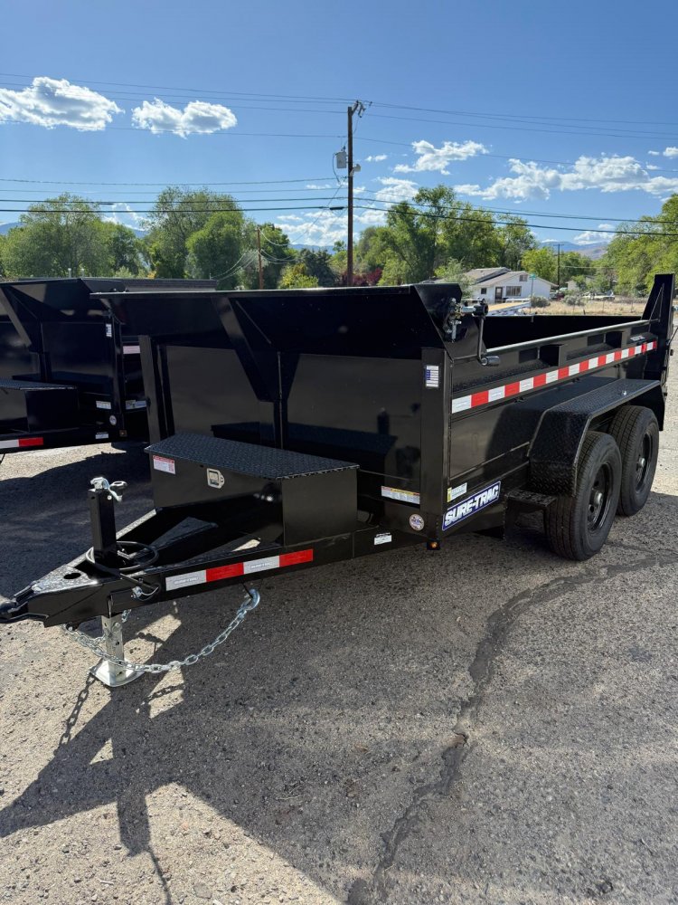 6x10 SD Low Profile Dump Trailer (10K Single Ram) 2025 w Upgrades
