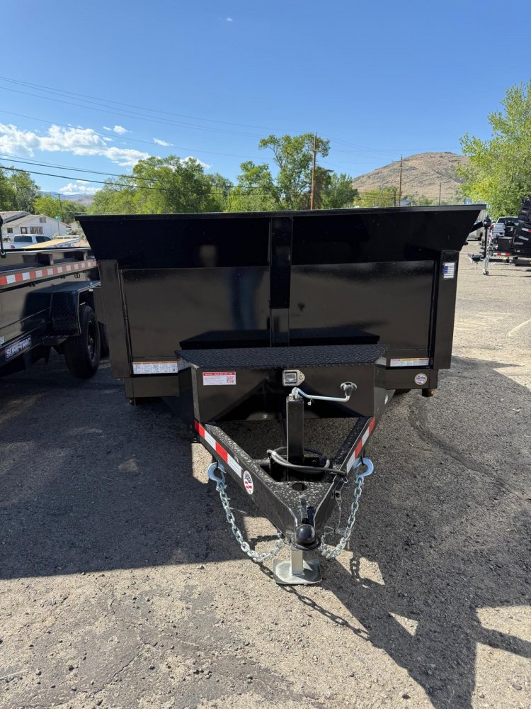 6x10 SD Low Profile Dump Trailer (10K Single Ram) 2025 w Upgrades