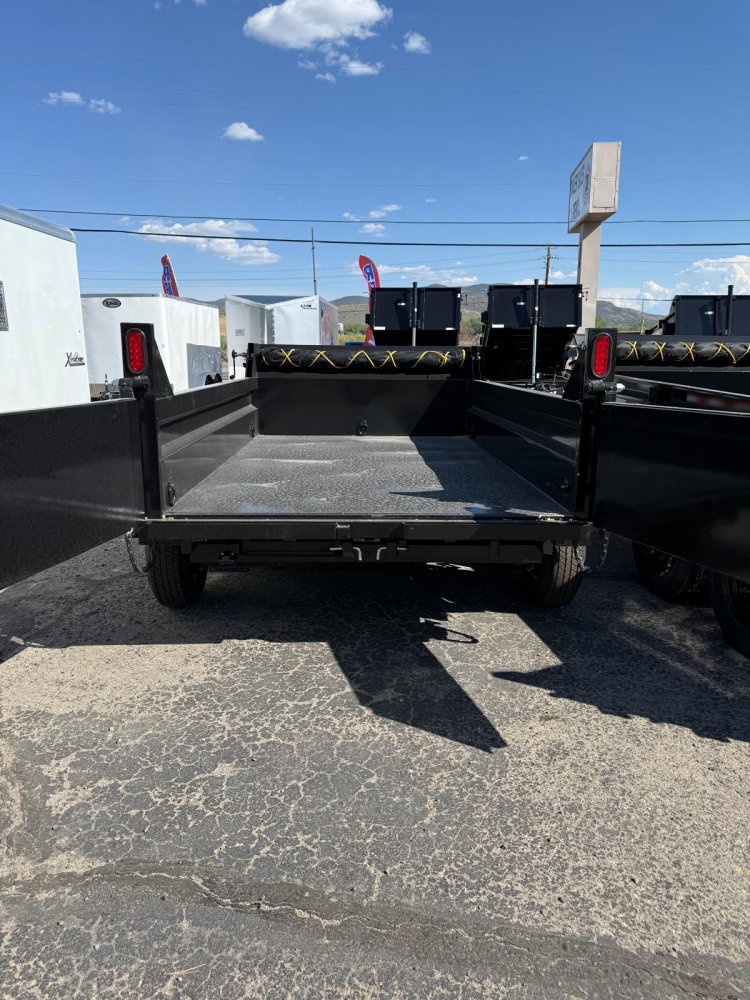 6x10 SD Low Profile Dump Trailer (10K Single Ram) 2025 w Upgrades