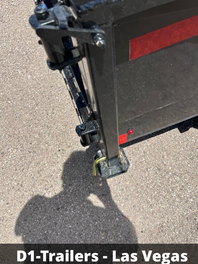 7x14 Double A Low Profile Dump Trailer - 14K GVWR