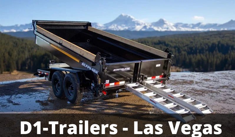 7x14 Southland Dump Trailer - Heavy Duty 16K GVWR