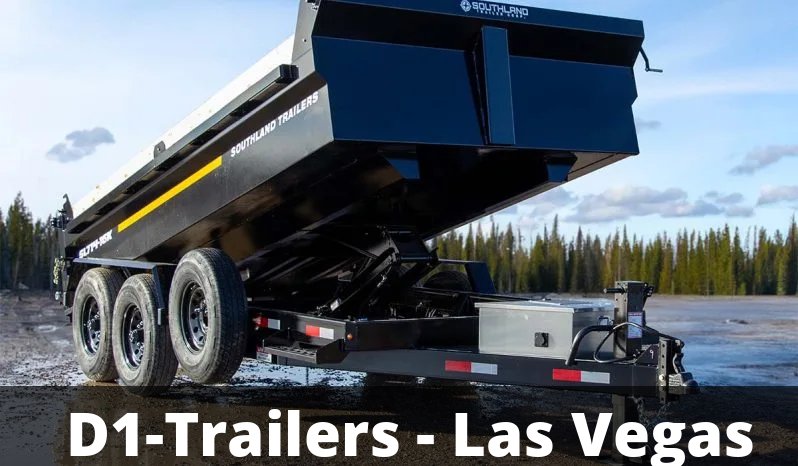 7x14 Southland Dump Trailer - Heavy Duty 16K GVWR