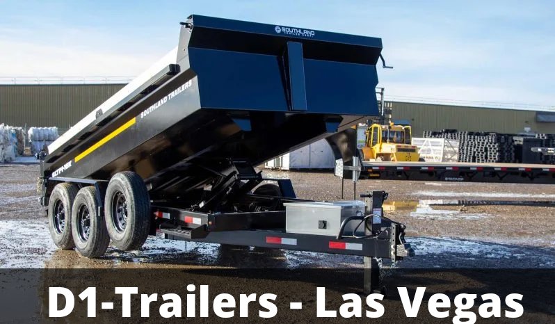 7x14 Southland Dump Trailer - Heavy Duty 16K GVWR