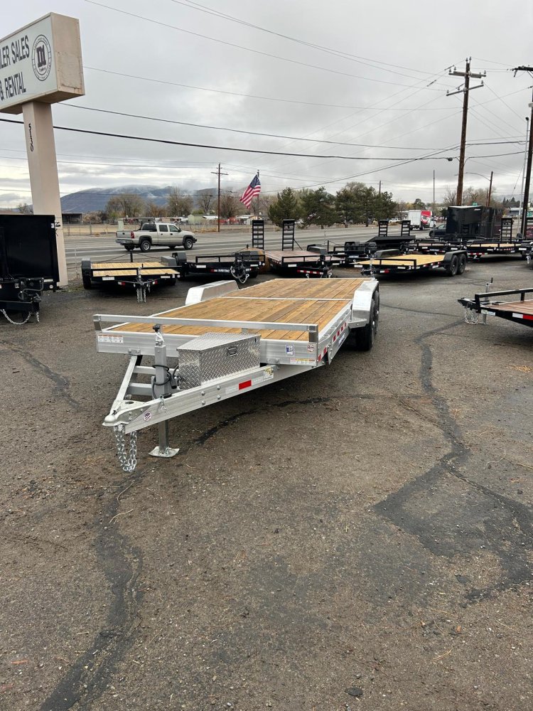 7x22 Sure-Trac Aluminum Power Tilt Car Hauler Trailer - 10K GVWR | D1 Trailers Carson City, NV