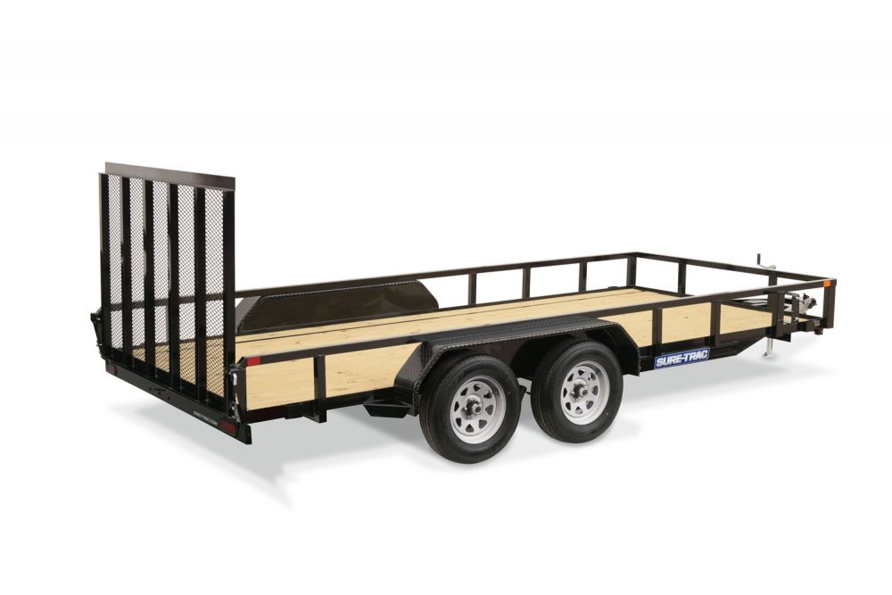 7x18 Sure-Trac Utility - 7K, Tandem Axle