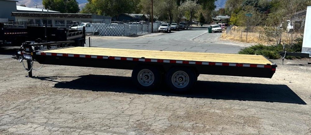 8.5x20 Sure-Trac SD Flat Deck Deckover Trailer