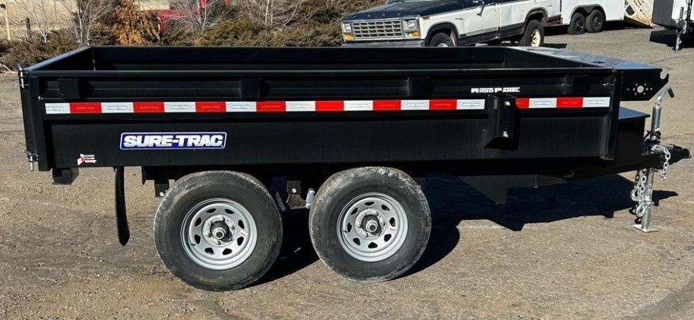 6x10 SD Low Profile Dump Trailer (10K Single Ram) 2025 w Upgrades