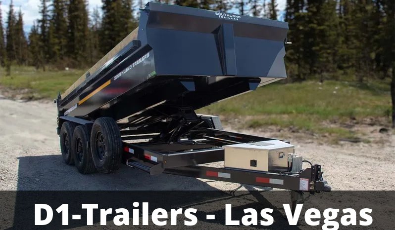 7x14 Southland Hydraulic Dump Trailer - Heavy Duty 16K GVWR