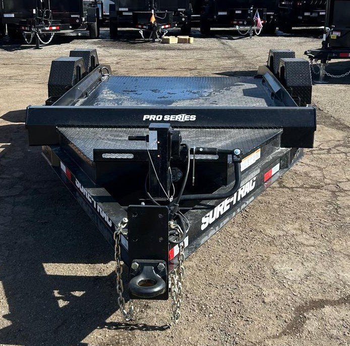 7&times;14 Sure-Trac Pro Series Drop Deck Equipment Trailer for Sale - 15.4K GVWR | Carson City, NV