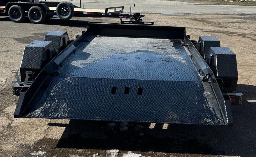 7&times;14 Sure-Trac Pro Series Drop Deck Equipment Trailer for Sale - 15.4K GVWR | Carson City, NV