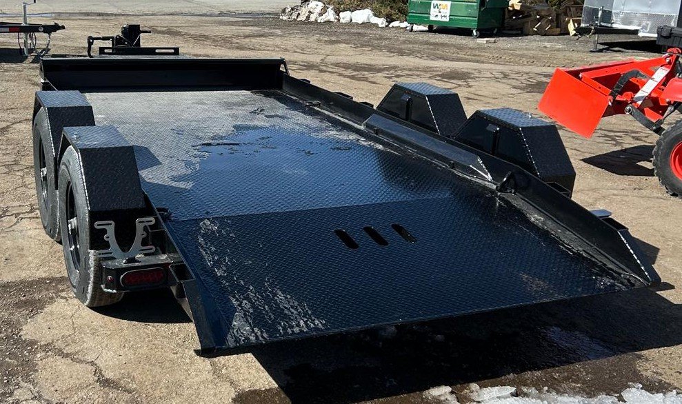 7&times;14 Sure-Trac Pro Series Drop Deck Equipment Trailer for Sale - 15.4K GVWR | Carson City, NV