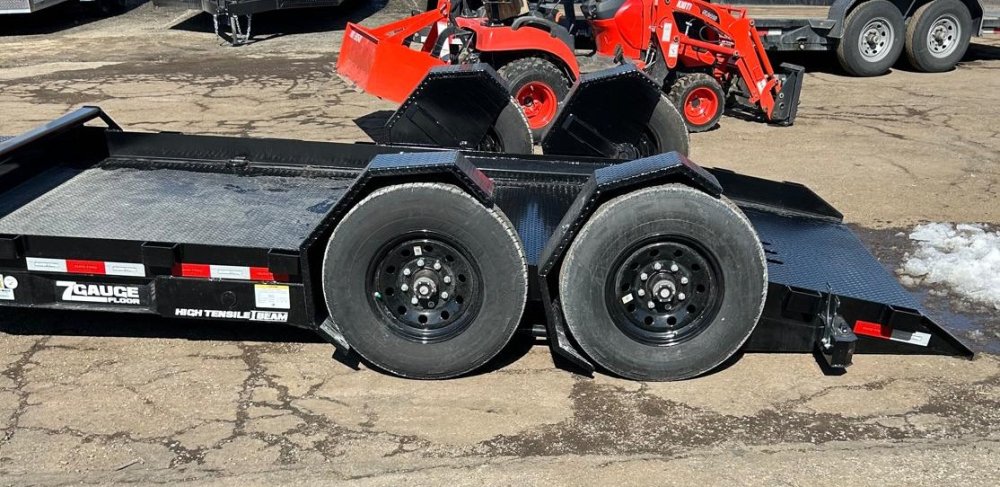 7&times;14 Sure-Trac Pro Series Drop Deck Equipment Trailer for Sale - 15.4K GVWR | Carson City, NV