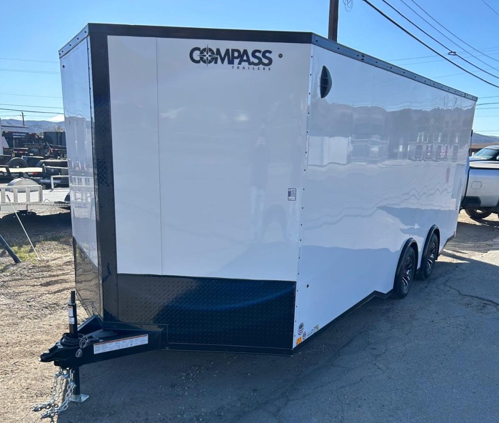 8' 6"x20' Compass Enclosed Car Hauler