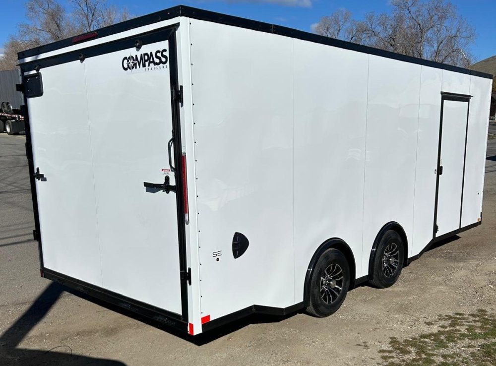 8' 6"x20' Compass Enclosed Car Hauler