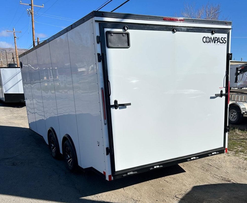 8' 6"x20' Compass Enclosed Car Hauler