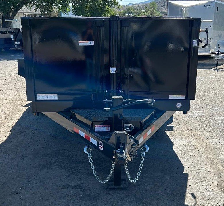 7x14 Sure-Trac HD Low Profile Dump Trailer - 14K GVWR, Telescopic - For Sale in Nevada
