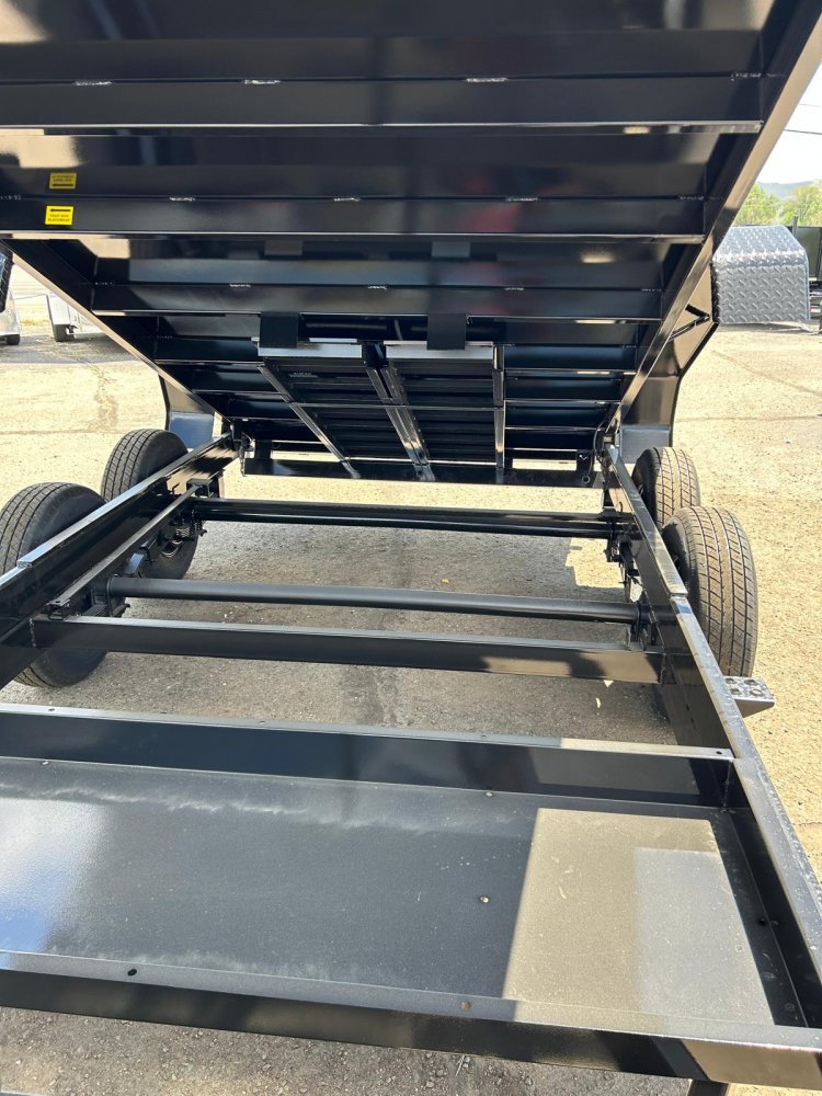 7x14 Sure-Trac HD Low Profile Dump Trailer - 14K GVWR, Telescopic - For Sale in Nevada