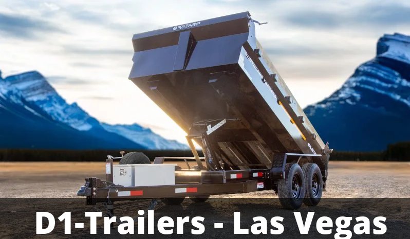 6x12 Southland Dump Trailer - Heavy Duty 10K GVWR