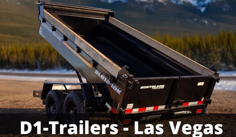 6x12 Southland Dump Trailer - Heavy Duty 10K GVWR