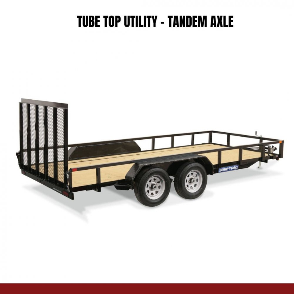 7x16 Sure-Trac Utility - 10K, Tandem Axle