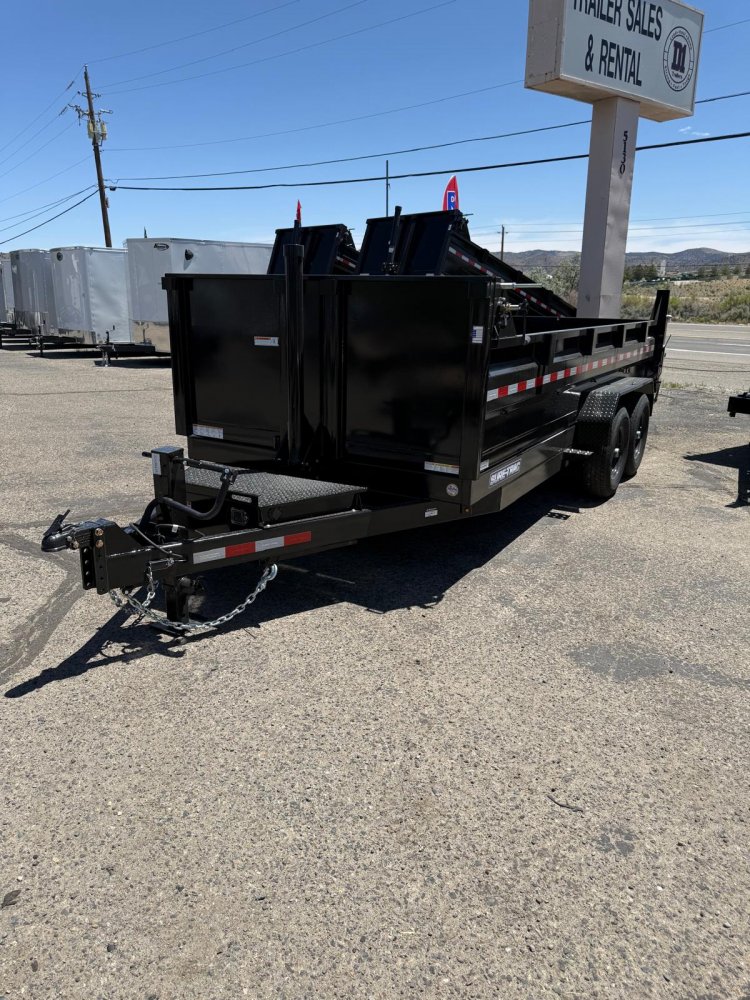 7x16 Sure-Trac HD Low Profile Dump Trailer - 14K GVWR - For Sale in Nevada