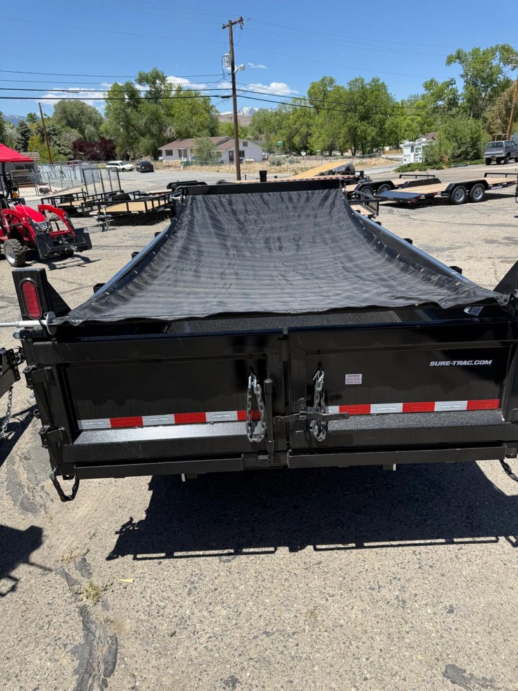 7x16 Sure-Trac HD Low Profile Dump Trailer - 14K GVWR - For Sale in Nevada