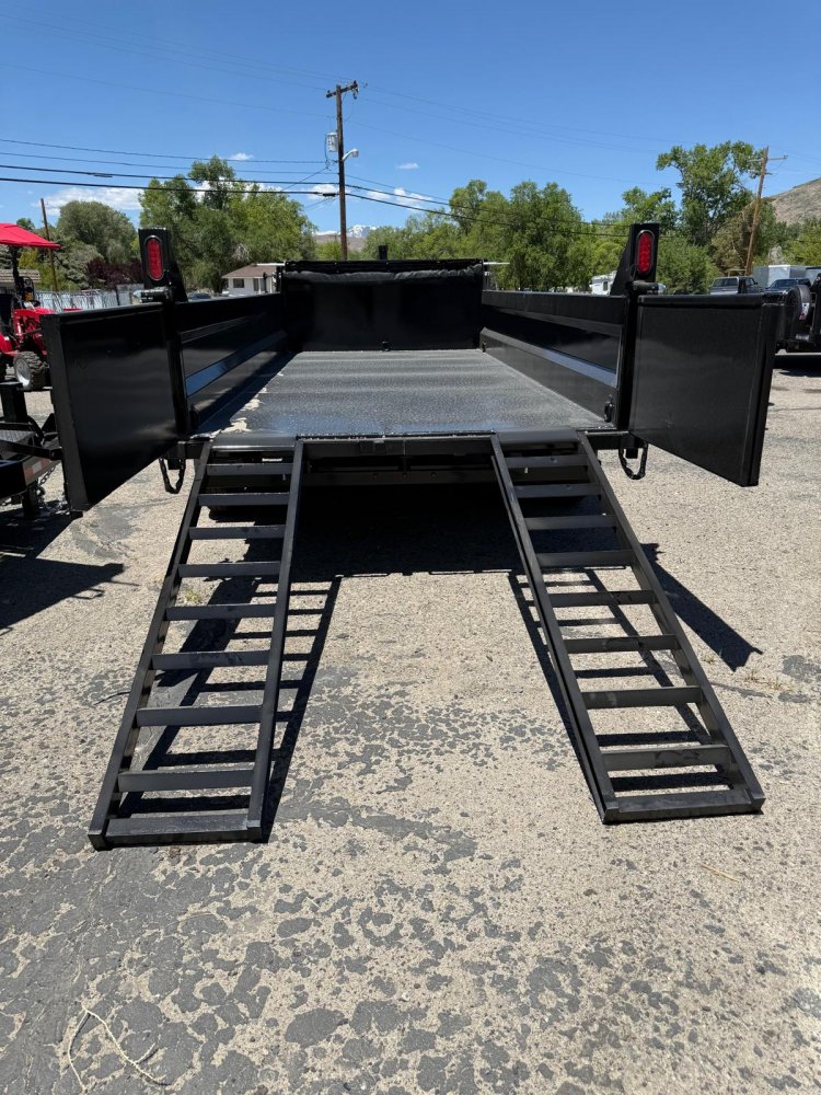 7x16 Sure-Trac HD Low Profile Dump Trailer - 14K GVWR - For Sale in Nevada