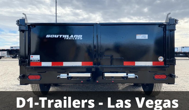 6x12 Southland Dump Trailer - Heavy Duty 14K GVWR