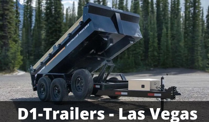 6x12 Southland Dump Trailer - Heavy Duty 14K GVWR