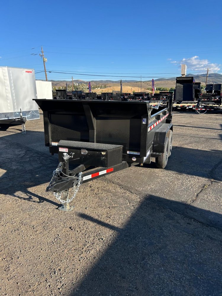 6 x 10 Sure-Trac SD Low Profile Dump Trailer 10k - Upgraded