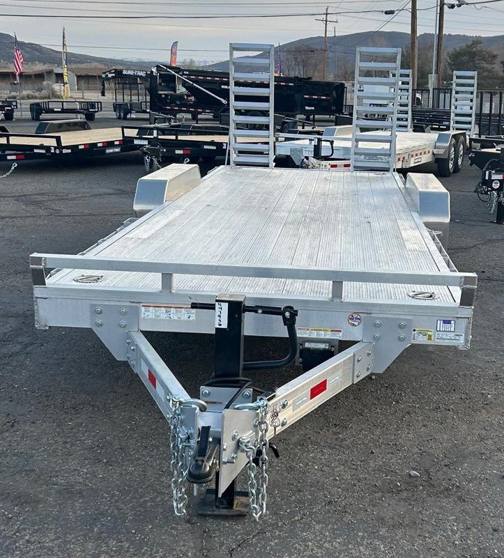 7x22 Sure-Trac Aluminum Implement Utility Trailer (14K)