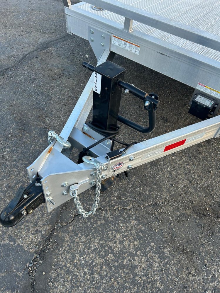 7x22 Sure-Trac Aluminum Implement Utility Trailer (14K)