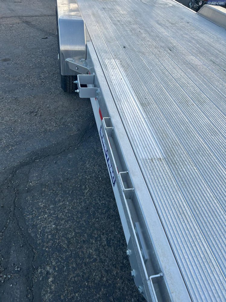 7x22 Sure-Trac Aluminum Implement Utility Trailer (14K)