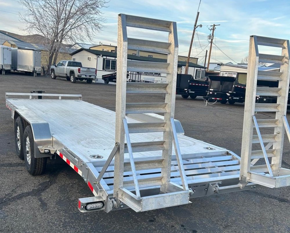 7x22 Sure-Trac Aluminum Implement Utility Trailer (14K)
